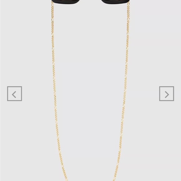 Gucci Rectangular sunglasses with chain - Picture 4 of 16